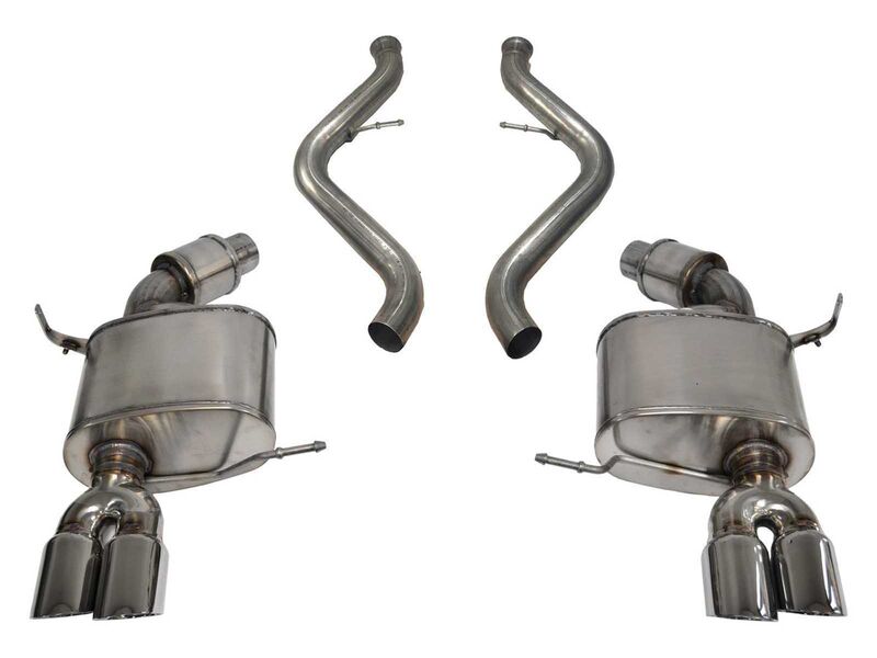Corsa 14569 Sport Cat-Back Exhaust with Polished Tip for 2008-2012 BMW M3 E90 Sedan