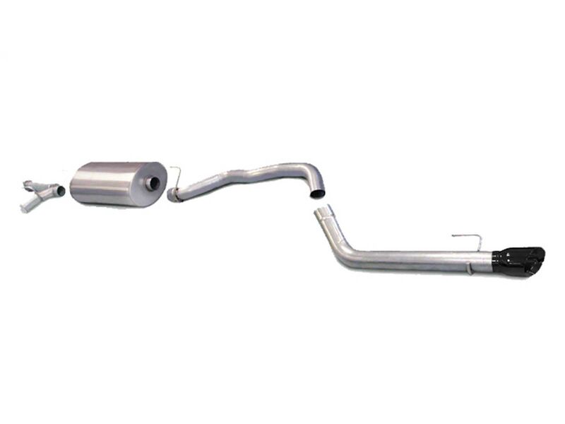 Corsa 14573BLK Touring Cat-Back Exhaust with Black 4-inch Tip for 2008-2017 Toyota Sequoia 5.7