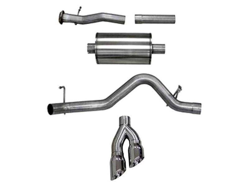 Corsa 14744 Sport Cat-Back Exhaust Side Exit Exhaust with Polished Tip for 2015-2016 Colorado 3.6