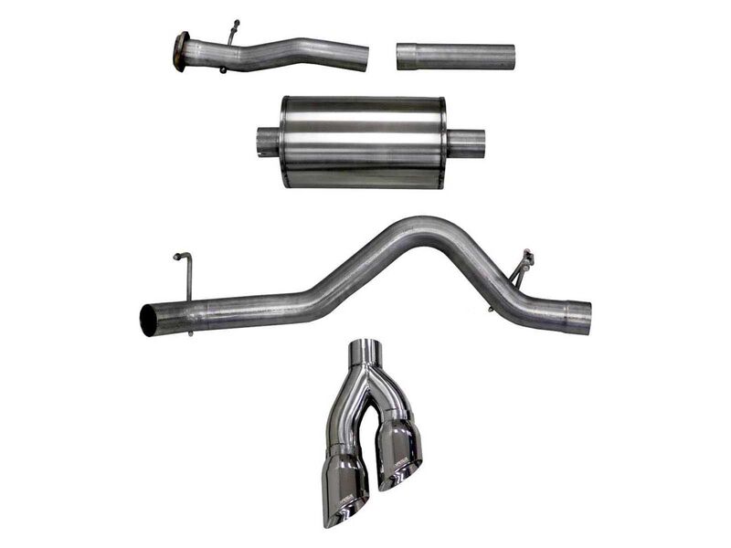 Corsa 14745 Sport Cat-Back Exhaust System for 2017-2022 Colorado 3.6L Extended Cab/ Long Bed