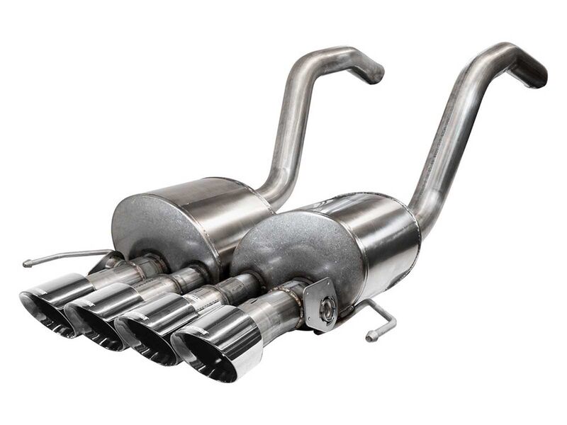 Corsa 14777 Xtreme 2.75-Inch Axle-Back Exhaust with Dual NPP for 2015-2019 Corvette C7 Z06 6.2