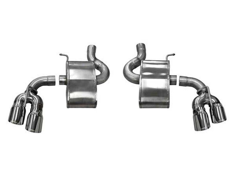 Corsa 14784 Xtreme 2.75-Inch Polished Axle-Back Exhaust for 2016-2024 Camaro SS/ZL1