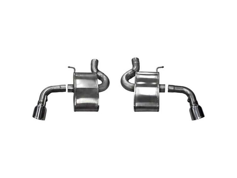 Corsa 14785 Xtreme 2.75" Axle-Back Exhaust with Polished Dual Rear Exit Tips for 2016-24 Camaro SS
