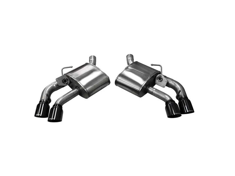 Corsa 14789BLK Xtreme Axle-Back Exhaust (Fits OE NPP Valve) with Black Tip for 2016-24 Camaro SS/ZL1