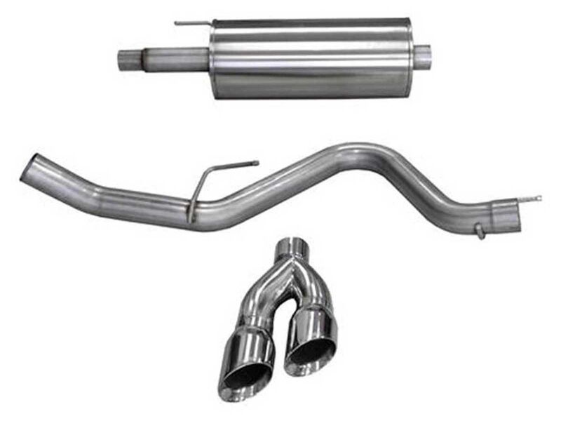 Corsa 14837 Sport Cat-Back Exhaust with Polished Tip for 2015-2020 F150 5.0 Super Crew Cab