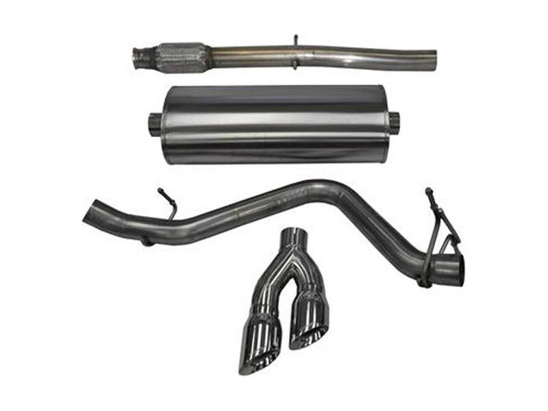 Corsa 14848 Touring 3-inch Single Side Exit Cat-Back Exhaust for 2014-2019 Silverado 1500 5.3 CCSB