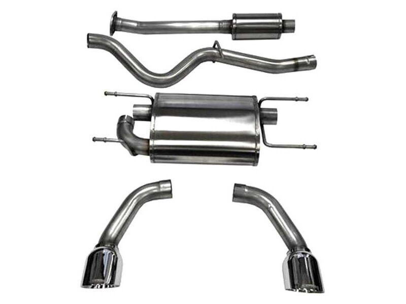 Corsa 14864 Sport Cat-Back Exhaust with Polished Tip for 2012-2025 Scion FRS / Subaru BRZ