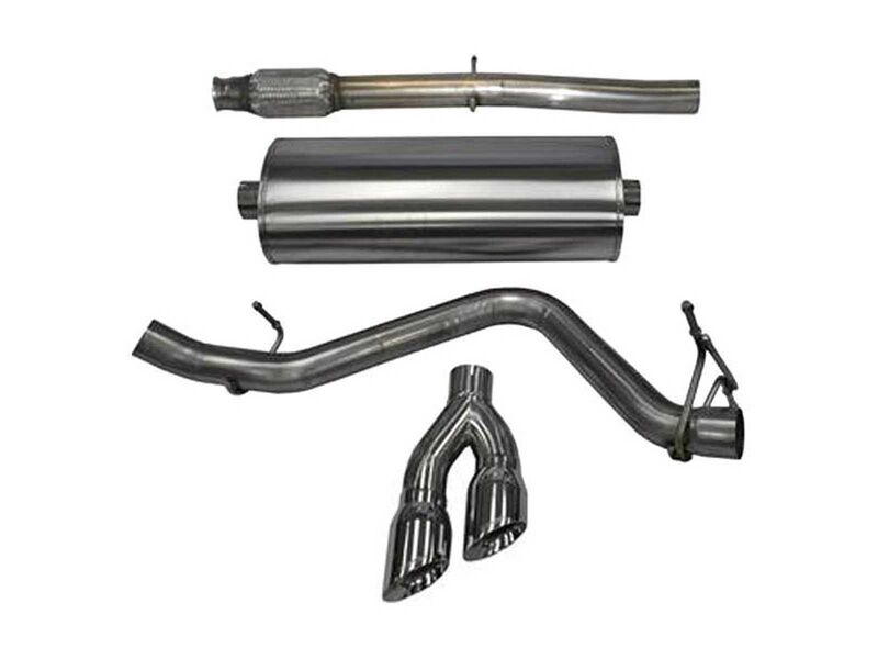 Corsa 14873 Sport Single Side Cat-Back Exhaust with Polished Tip for 2014-2019 GM 1500 CC/SB 5.3