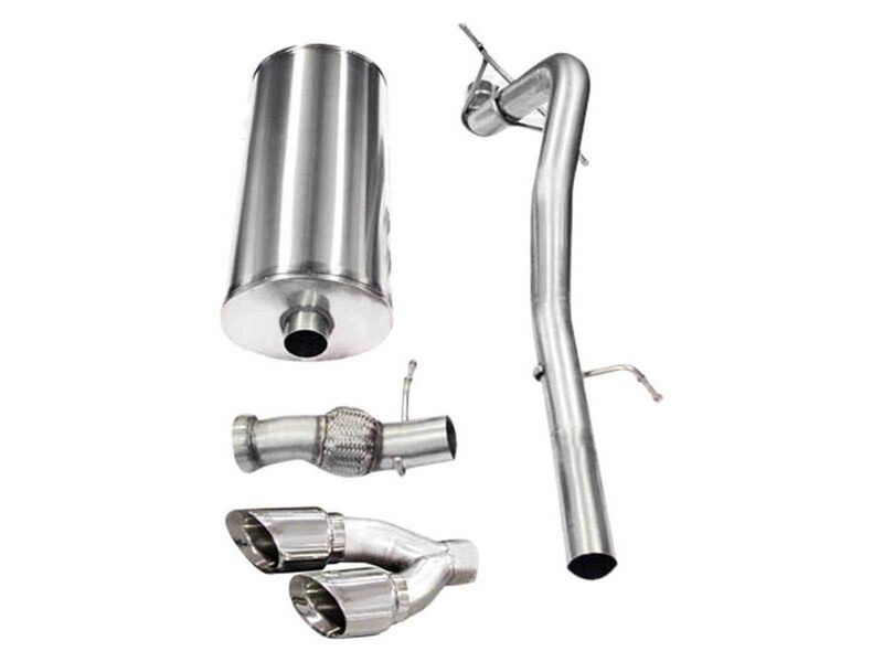 Corsa 14878 Sport Cat-Back Exhaust with Polished Tip for 2011-2014 Cadillac Escalade 6.2