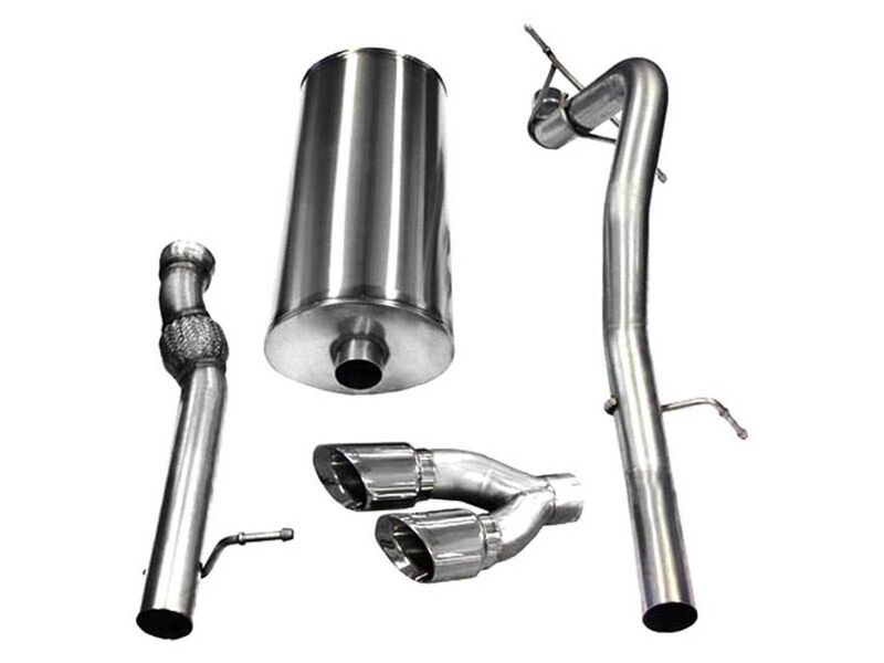 Corsa 14882 Sport Cat-Back Exhaust with Polished Tip for 2011-2014 Cadillac Escalade ESV 6.2