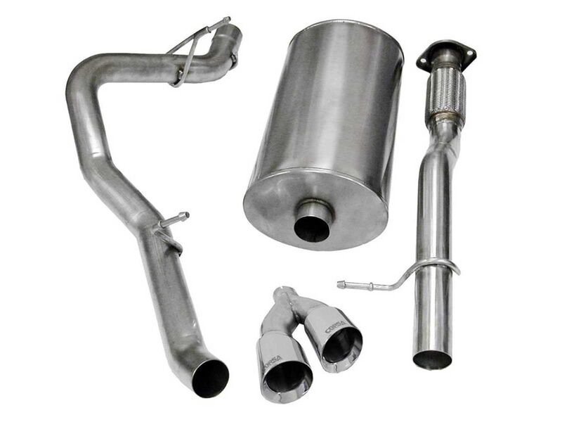 Corsa 14914 Sport Cat-Back Exhaust with Polished Tip for 2009-2013 Chevrolet Suburban 1500 5.3
