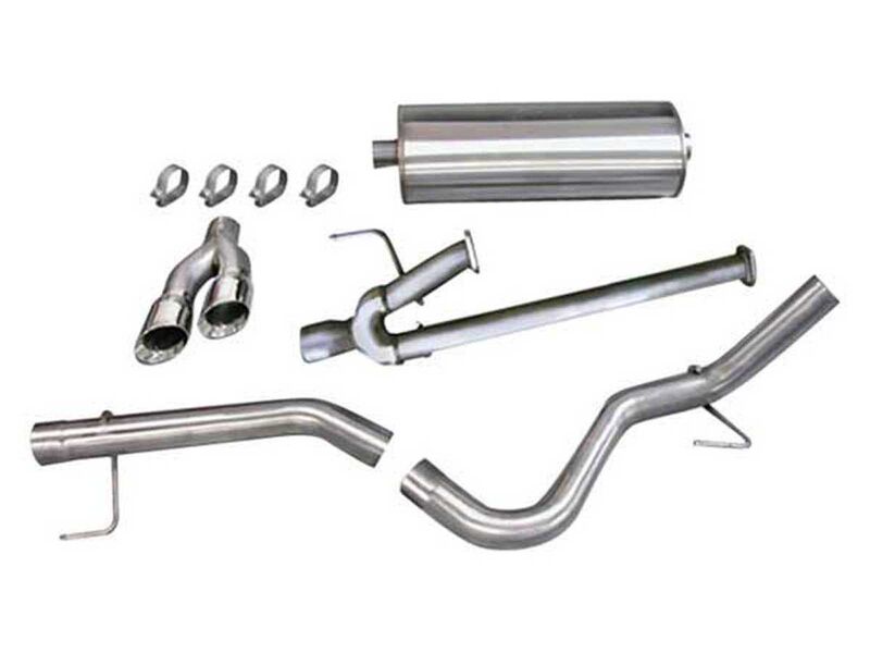 Corsa 14916 Sport Cat-Back Exhaust with Polished Tip for 2011-2021 Tundra Double Cab/Crew Max 5.7