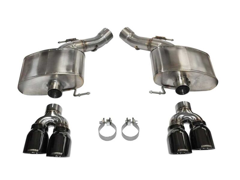 Corsa 14929BLK Sport Axle-Back Exhaust with Black Tip for 2012-2017 BMW M6 F12 / F13 / F06