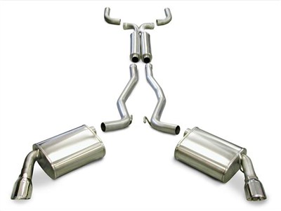 Corsa 14954 Sport Cat-Back Exhaust with 3.5" Pro-Series Tips for 2010-2015 Camaro LS3 Manual