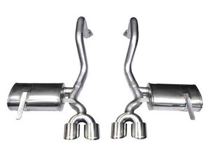 Corsa 14961 Xtreme Axle-Back Exhaust with Polished Tips for 1997-2004 Corvette C5 Z06 5.7