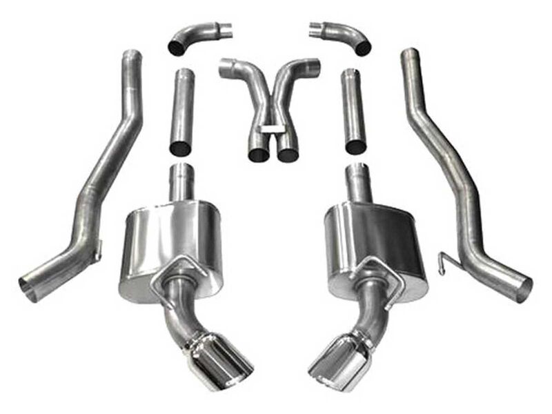 Corsa 14968 Xtreme 3-Inch Cat-Back Exhaust with Polished Tip for 2010-2015 Camaro SS 6.2 Manual 3in