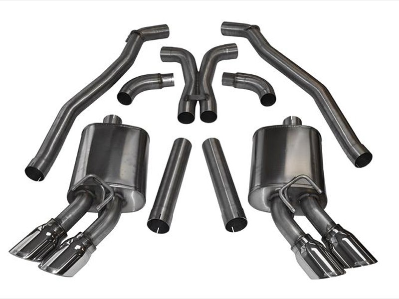 Corsa 14971 Sport Cat-Back Exhaust with 4" Pro-Series Tips for 2012-2015 Camaro ZL1