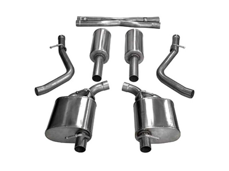 Corsa 14972 Sport Cat-Back Exhaust with Polished Tip for 2015-2016 Dodge Charger / Chrysler 300 5.7