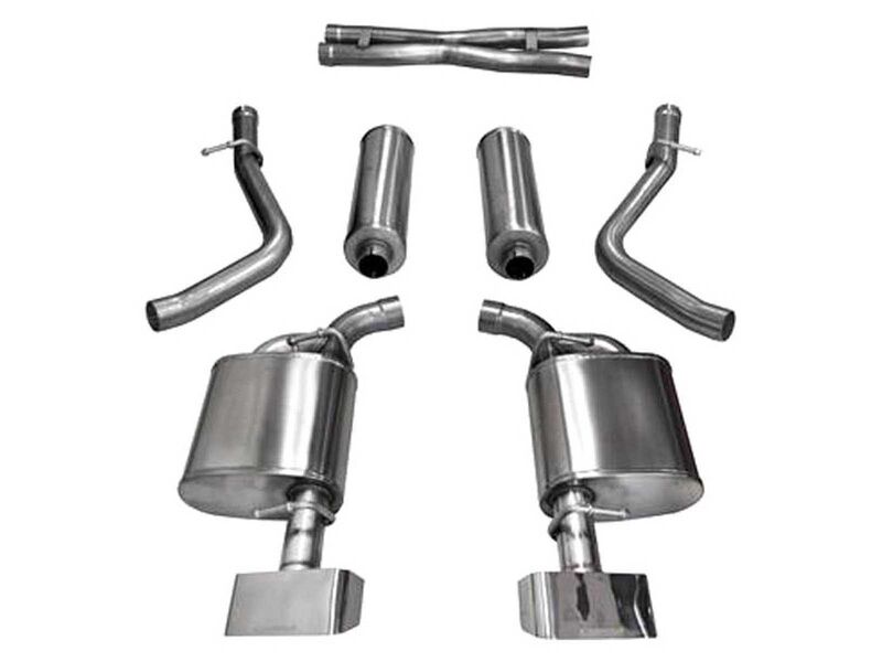 Corsa 14975 Xtreme Cat-Back Exhaust with Polished Tips for 2015-2016 Dodge Challenger 5.7