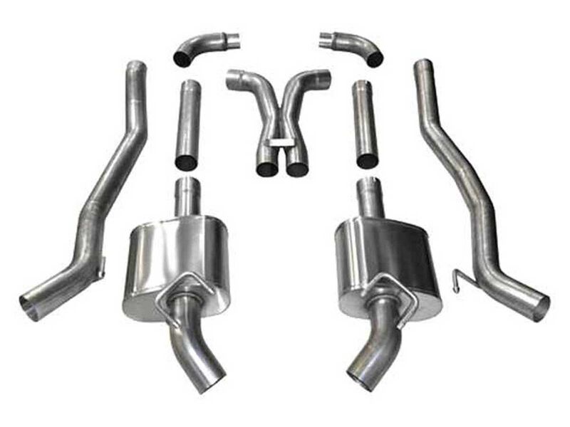 Corsa 14976 Xtreme 3" Cat-Back Exhaust - No Tips Use Factory Bezel for 2011-13 Camaro SS 6.2 Manual