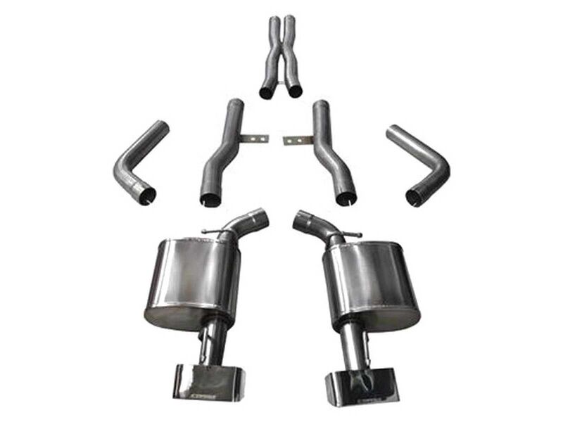 Corsa 14994 Xtreme Cat-Back Exhaust with Polished Tip for 2015-2023 Challenger SRT Scat Pack R/T