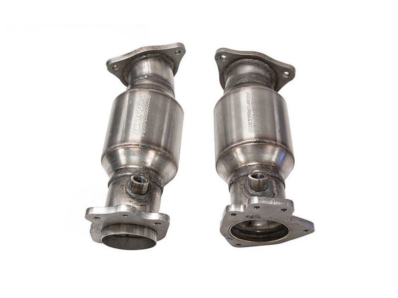 Corsa 16234 High Flow 400 Cell Catalytic Converters for 2020-Up Corvette C8
