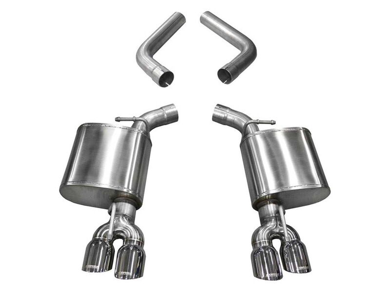 Corsa 21020 Sport Axle-Back Exhaust, 3.5" Tips for 2015-2023 Challenger 6.4/2017-2019 Challenger 5.7