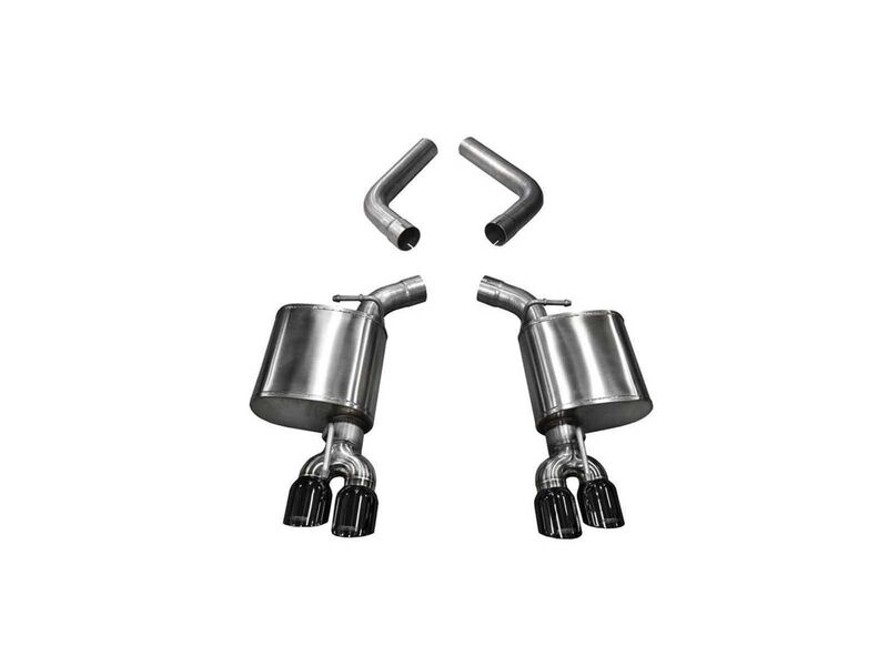 Corsa 21020BLK Sport Axle-Back Exhaust for 2015-2023 Challenger 6.4/2017-2019 Challenger 5.7