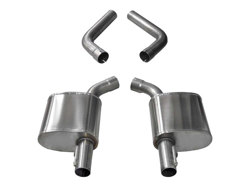 Corsa 21022 Sport Axle-Back Exhaust without Tips for 2017-2020 Dodge Charger 5.7