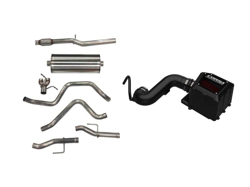 Corsa 21028PB Sport Cat-Back Exhaust & Air Intake Bundle for 2019-2020 Silverado / Sierra 1500 5.3