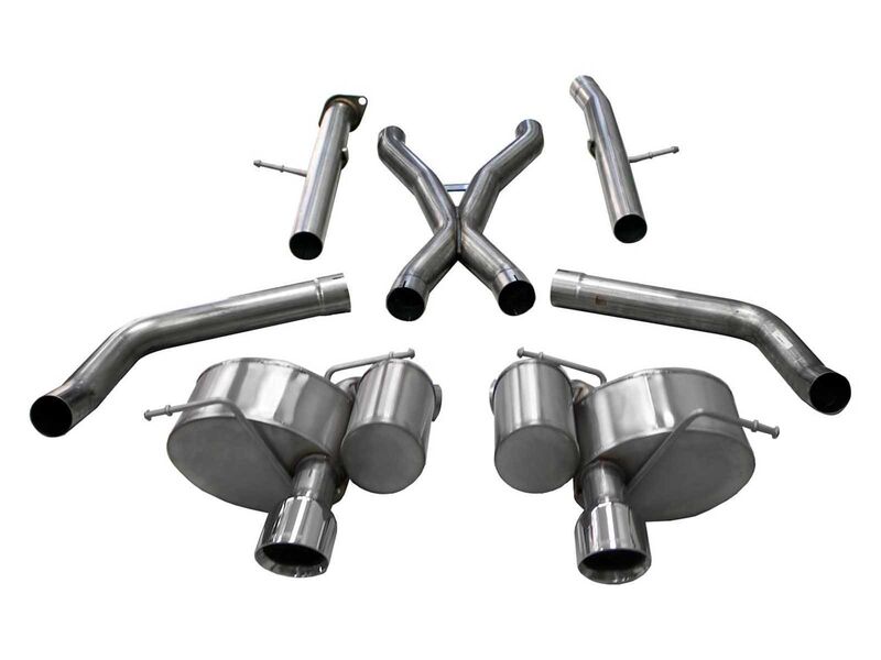 Corsa 21058 Xtreme 2.75-inch Dual Rear Cat-Back Exhaust for 2012-2021 Jeep Grand Cherokee SRT