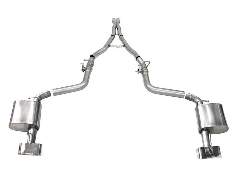 Corsa 21068 Xtreme Valved 2.75" Cat-Back Exhaust GTX2 Tip for 2015-2023 Challenger 6.2/6.4