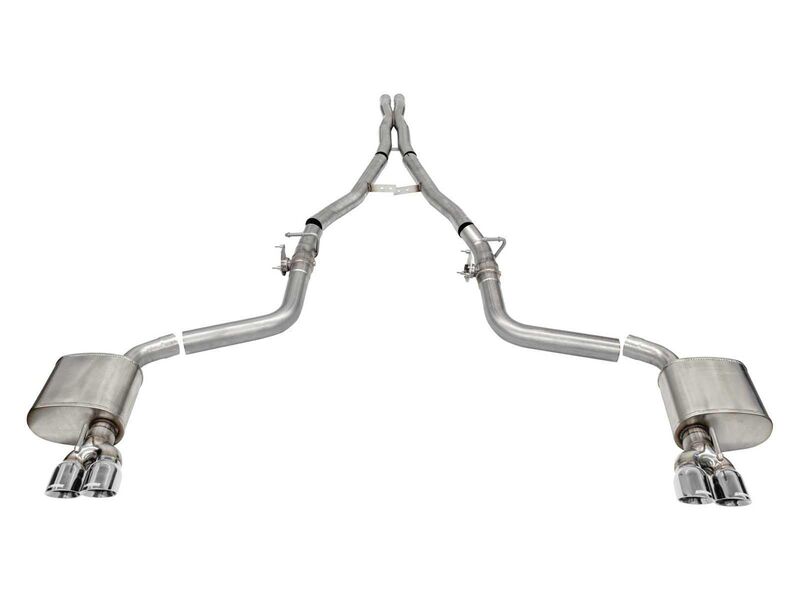 Corsa 21070 Xtreme 2.75-Inch Valved Cat-Back Exhaust for 2015-23 Challenger SRT/Hellcat/Demon/Redeye