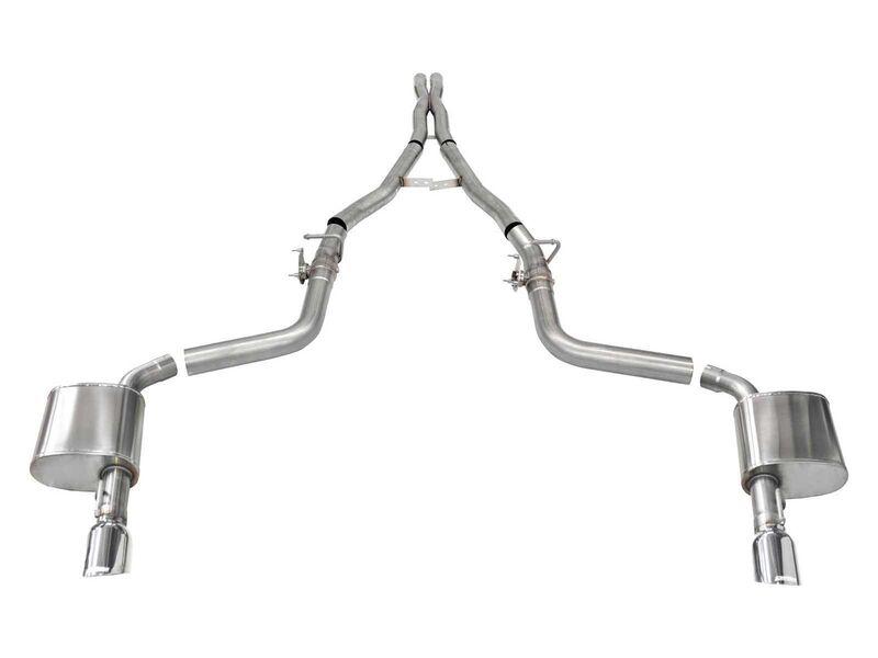 Corsa 21072 Xtreme 2.75" Valved Cat-Back Exhaust Dual Rear Exit 2015-2023 Charger SRT/Hellcat/Redeye