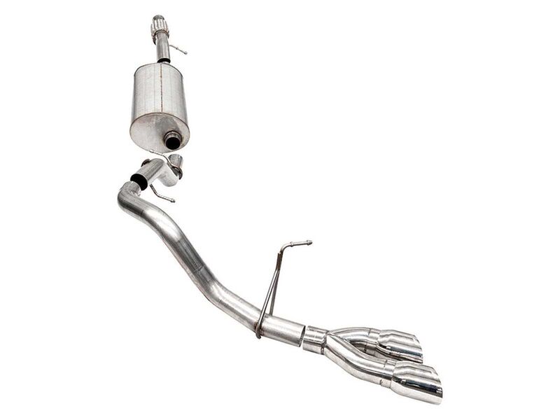 Corsa 21125 Sport 3" Cat-Back Exhaust with Single Side 4" Polished Tip for 2021-2025 Tahoe/Yukon 5.3
