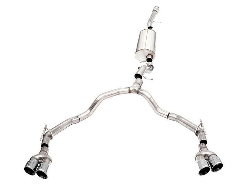 Corsa 21130 Dual Rear 3/2.75" Sport Cat-Back Exhaust for 2021-2025 Suburban/Yukon XL 6.2 4WD