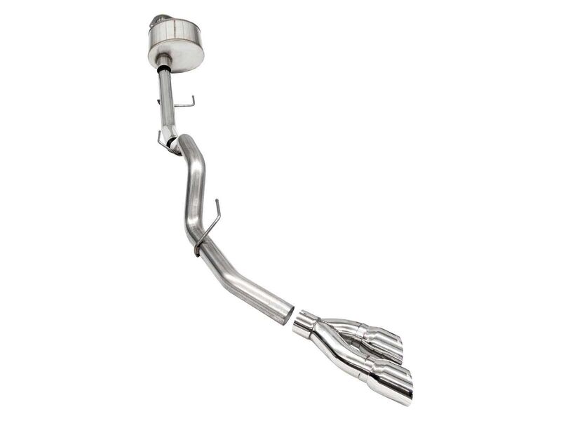 Corsa 21142 Xtreme Cat-Back Exhaust Single Side Exit-Polished for 2021-2025 F150 5.0 RegCab/6.5' Bed