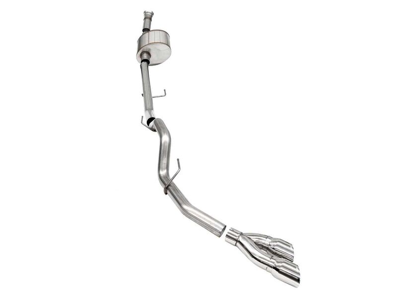 Corsa 21145 Xtreme Cat-Back Exhaust Single Side Exit-Polished for 2021-2025 F150 5.0 RegCab/8' Bed