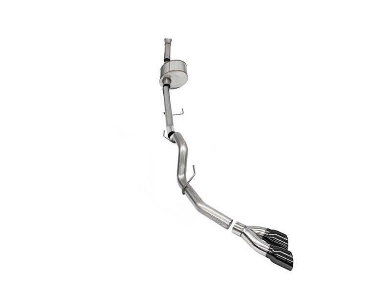 Corsa 21148BLK Xtreme Cat-Back Exhaust Single Side Exit for 2021-2025 F150 SCab/6.5in Bed 5.0