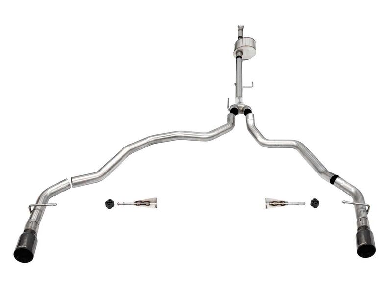Corsa 21149BLK Xtreme Cat-Back Exhaust Dual Rear Exit-Black PVD for 2021-25 F150 SCab/6.5in Bed 5.0