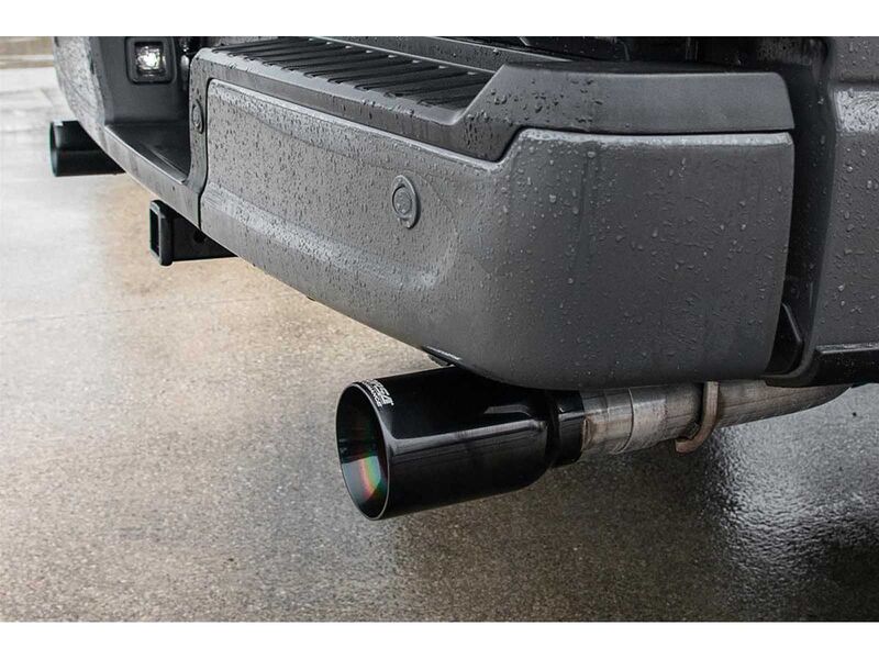 Corsa 21155BLK Sport Cat-Back Exhaust Dual Rear Exit-Black for 2021-25 F150 Regular Cab/ 8in Bed 5.0