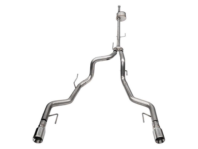 Corsa 21183 Xtreme Cat-Back Exhaust Dual Rear Exit-Polished 2022-25 F150 Tremor SuperCrew/5.5ft 5.0