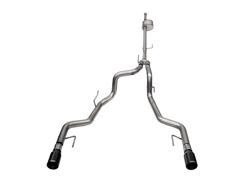 Corsa 21183BLK Xtreme Cat-Back Exhaust Dual Rear Exit-Black 2022-25 F150 Tremor SuperCrew/5.5ft 5.0