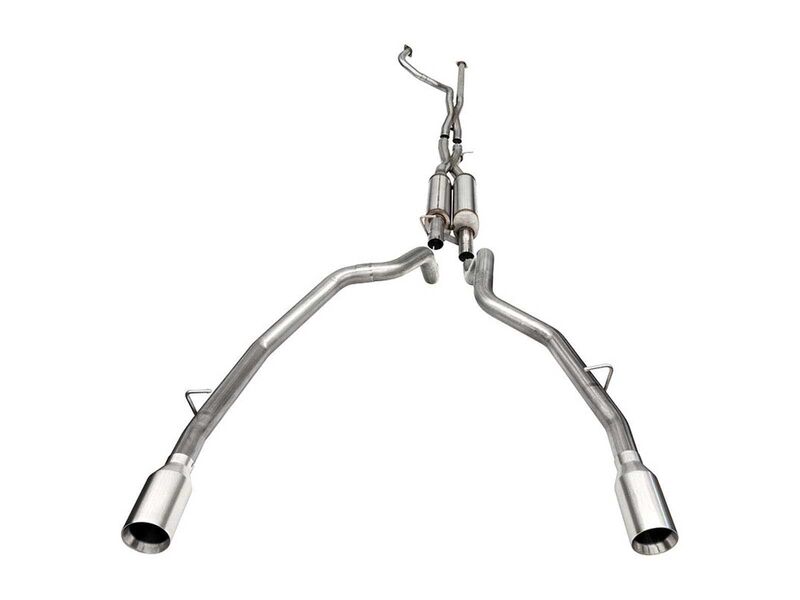 Corsa 21189 Xtreme Cat-Back Exhaust Dual Rear Satin Tip for 2021-2024 Dodge Ram TRX