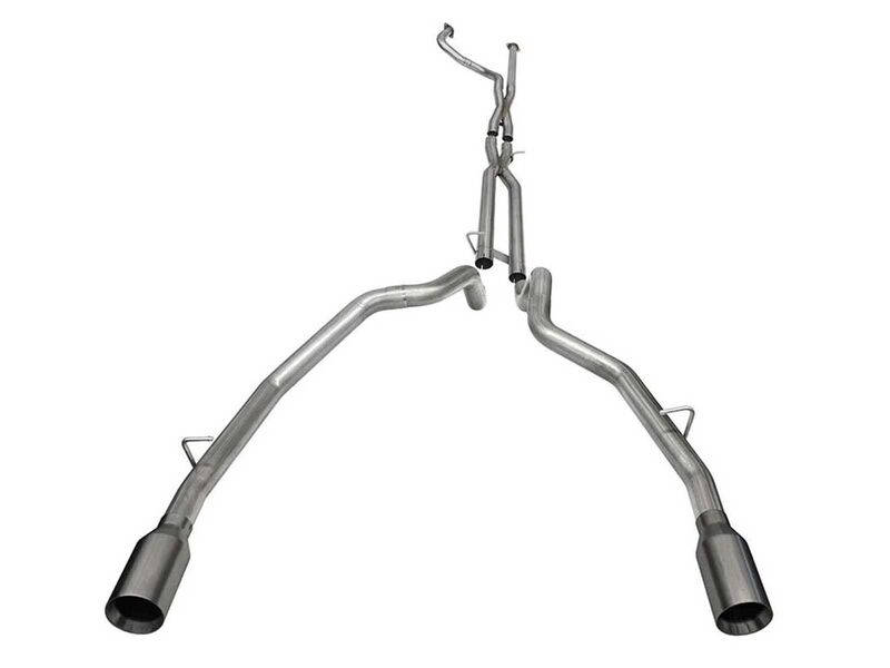 Corsa 21190GNM Baja Cat-Back Exhaust Dual Rear Gunmetal Tip for 2021-2024 Dodge Ram TRX