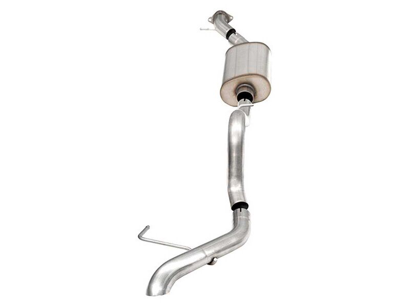 Corsa 21203 Sport 2.75" Cat-Back Exhaust with Turndown Exhaust Tip for 2021-2025 Bronco 2.3 2-Door