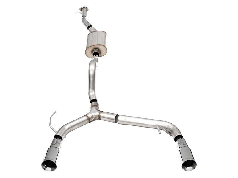 Corsa 21206 Sport 2.75-Inch Cat-Back Exhaust Dual Rear Exhaust for 2021-2025 Bronco 2.3 4-Door