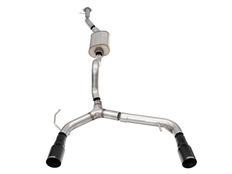 Corsa 21206BPC Sport 2.75" Cat-Back Exhaust Dual Rear Exhaust for 2021-2025 Bronco 2.3 4-Door