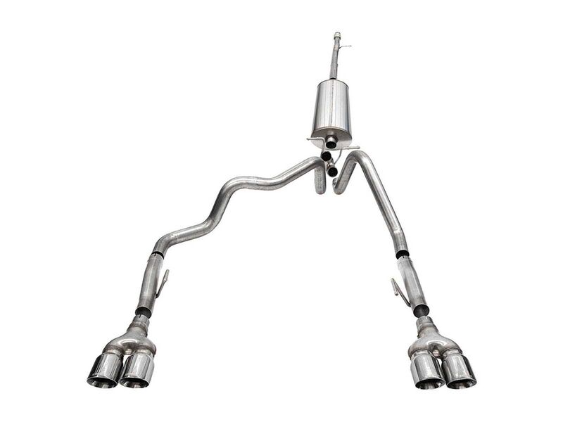 Corsa 21238 Sport Cat-Back Exhaust with Polished Tips 2022-2024 Silverado ZR2 Sierra AT4X 1500 6.2