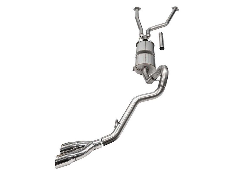 Corsa 21245 Sport 3" Cat-Back Exhaust Side Exit Exhaust System for 2022-2025 Tundra 4WD
